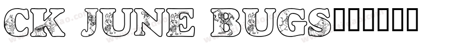 CK June Bugs字体转换
